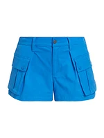 Joette Low-Rise Cargo Shorts