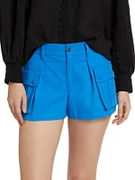 Joette Low-Rise Cargo Shorts