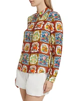 Willa Cocktail Silk Shirt