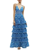 Imogene Tiered Maxi Dress