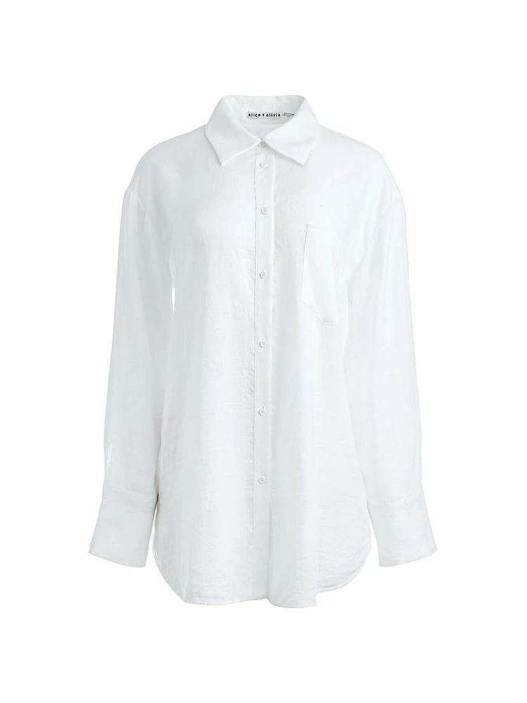 Finely Linen Oversized Shirt