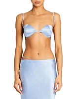 Monet Silk Bra Top