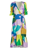 Marisol Printed Wrap Dress