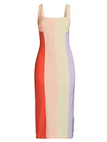 Hensley Striped Colorblock Dress