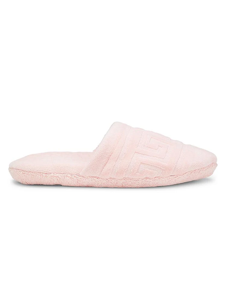 Terrycloth Bath Slippers