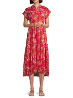 Mumi Cotton Midi-Dress