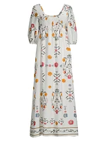 Rumia Floral Smocked Maxi Dress