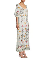 Rumia Floral Smocked Maxi Dress