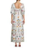 Rumia Floral Smocked Maxi Dress