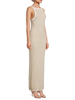 Dorina Textured Knit Maxi Dress