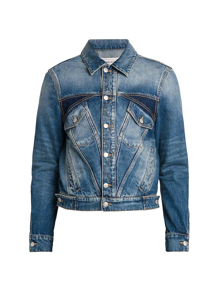 Twisted Denim Jacket