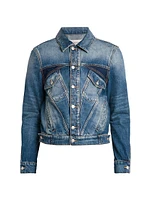 Twisted Denim Jacket