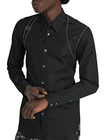 Harness Stitch Cotton Shirt