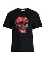 Skull Graphic Cotton T-Shirt