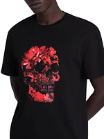 Skull Graphic Cotton T-Shirt