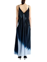 Torres Ombré Gabardine Maxi Dress