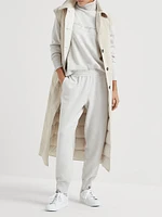 Techno Canvas Sleeveless Trenchcoat