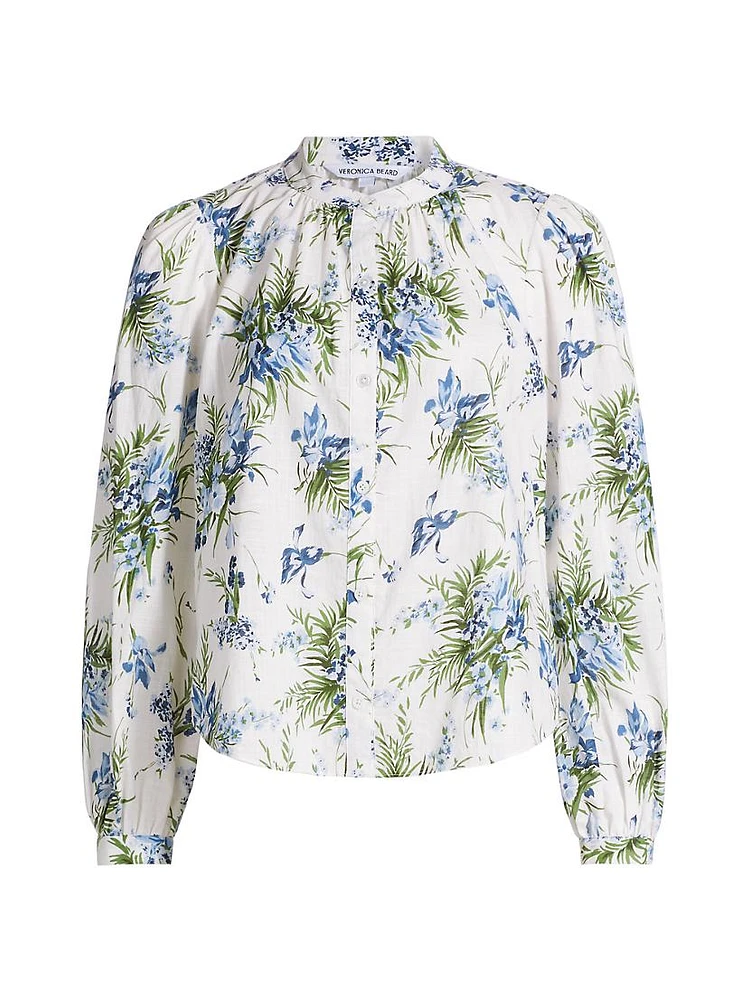 Ashlynn Floral Cotton Blouse