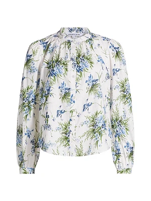 Ashlynn Floral Cotton Blouse