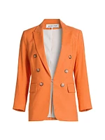 Bexley Dickey Linen-Blend Blazer