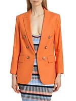 Bexley Dickey Linen-Blend Blazer