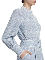 Thorp Cotton Eyelet Blouse