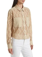 Aderes Cotton Eyelet Shirt