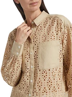 Aderes Cotton Eyelet Shirt