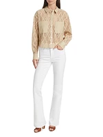 Aderes Cotton Eyelet Shirt