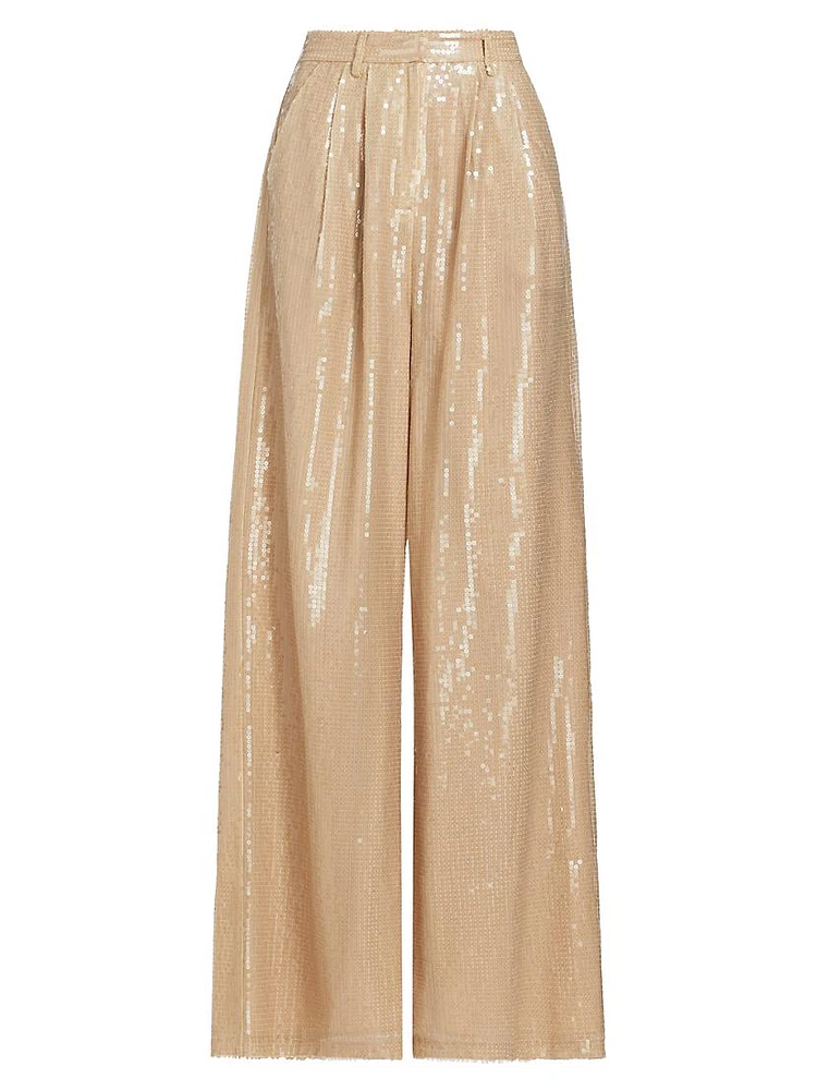 Roxanne Sequined Trousers