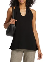 Miller Matte Crepe Halterneck Top