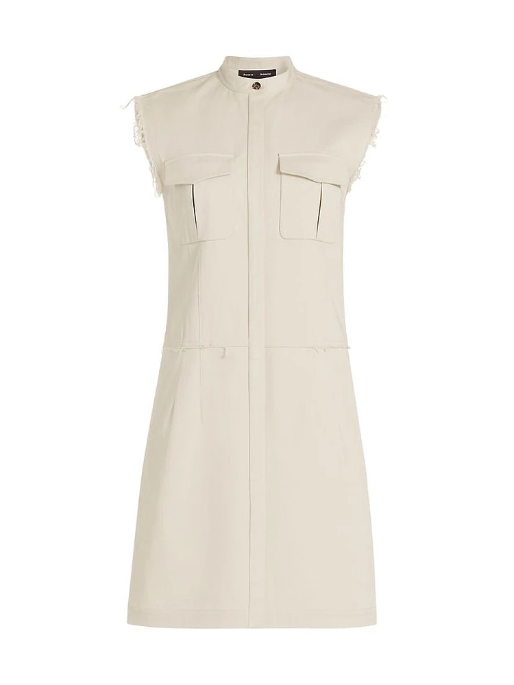 Erica Cotton Twill Shift Dress