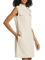 Erica Cotton Twill Shift Dress