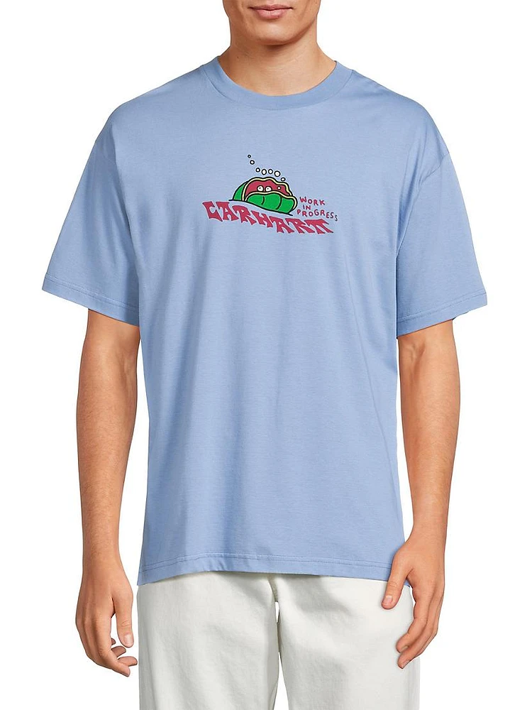 Clam Cotton T-Shirt