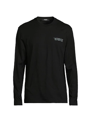 The Evolution Of Medusa Cotton Long-Sleeve T-Shirt