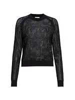 Crewneck Mesh Sweatshirt