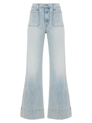 Priscilla High-Rise Wide Flare Jeans