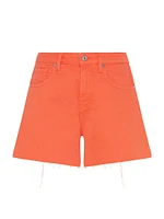 Monroe Stretch-Cotton Denim Shorts