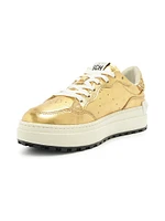 St Bold Metallic Leather Sneakers