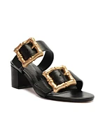 Enola Mid-Block 57MM Buckle Sandals