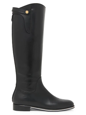 Varenne Leather Knee-High Boots