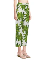 Palm Fan Crop Pants