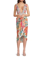 Bloom Garden Cotton Sarong