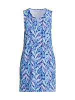 Johana Botanical Sleeveless Cover-Up