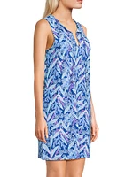 Johana Botanical Sleeveless Cover-Up