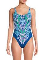 Brin Floral One-Piece Swimsuit