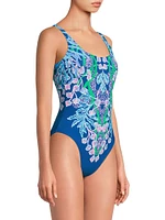 Brin Floral One-Piece Swimsuit