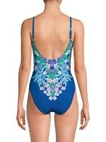 Brin Floral One-Piece Swimsuit