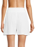 Portor Cotton Cover-Up Shorts