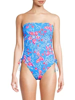 Lorenda Floral One-Piece Swimsuit